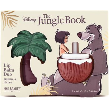 Mad Beauty The Jungle Book Lip Balm Duo balsam de buze - imagine 2